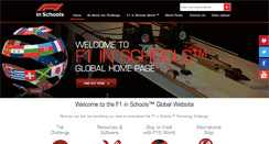 Desktop Screenshot of f1inschools.com